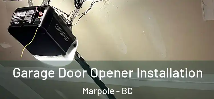  Garage Door Opener Installation Marpole - BC