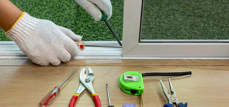 Sliding Door Track Replacement in Marpole, BC